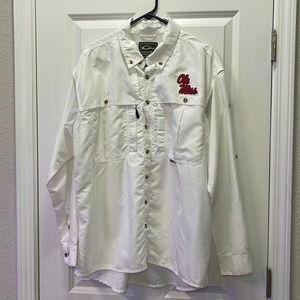 Ole Miss Drake Fishing Shirt